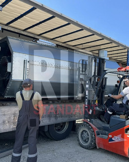 Отгрузка зерносушилки RIR модель К-18ТО (18т/ч) в Кировскую область