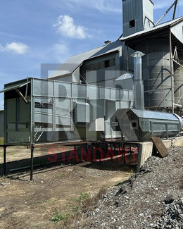 Монтаж конвейерной зерносушилки RIR модель К-18ТО (18т/ч) в Курганской области