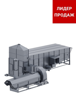 Конвейерная зерносушилка <br>RIR К-26 ТО (26 т/ч) <br>с теплообменником